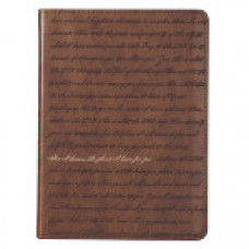 Journal For I Know the Plans - Brown Faux Leather Handy-Sized